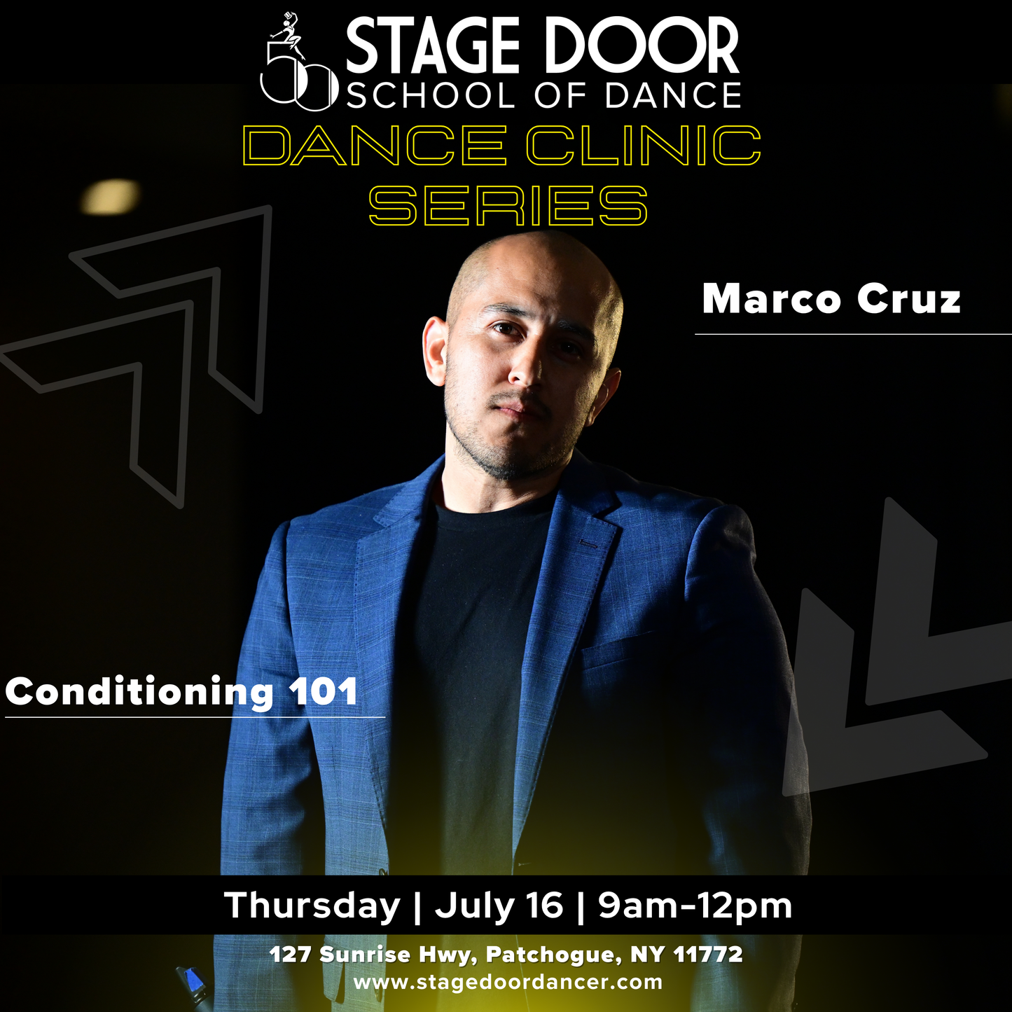 Conditioning 101 with Marco Cruz Dance Clinic