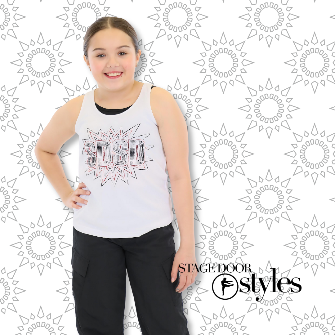 SDSD Rhinestone Tank