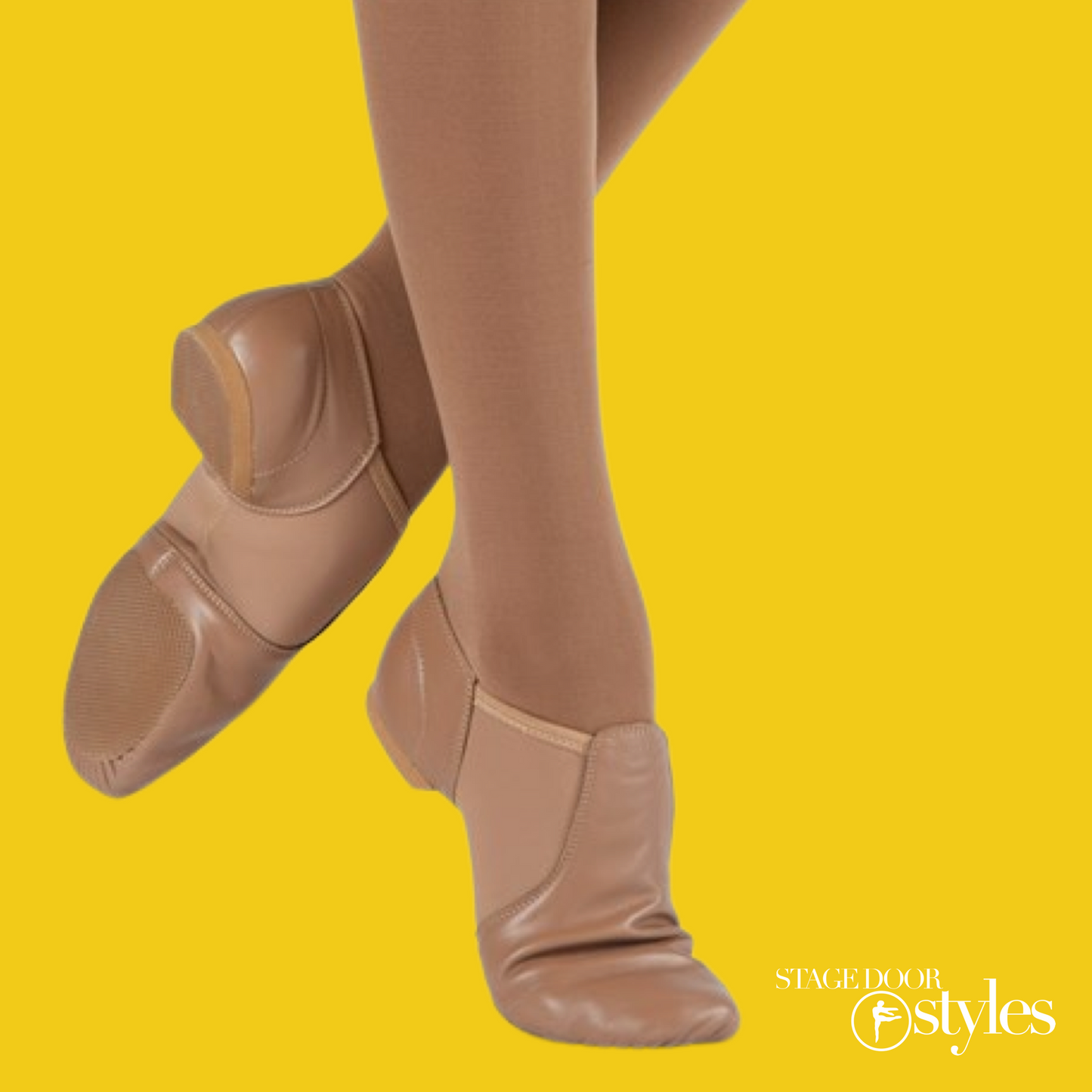 Tan Jazz Shoes (2 Shade Options)