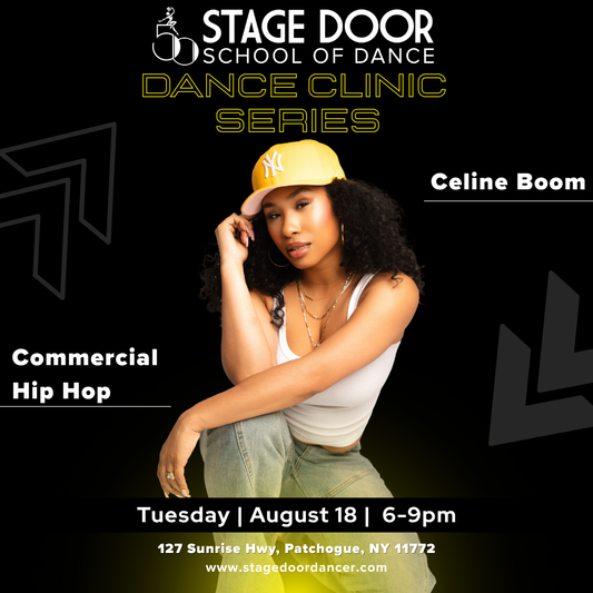 Commercial Hip Hop with Celine Boom Dance Clinic