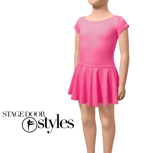 Dance with Me Cap Sleeve Leo Dress
