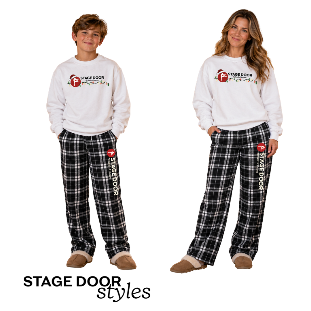 Stage Door Holiday Plaid Pajama Pants