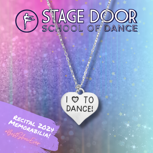 Recital 2024 - 'I Love to Dance' Necklace