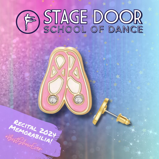 Recital 2024 - Ballet Slipper Earrings