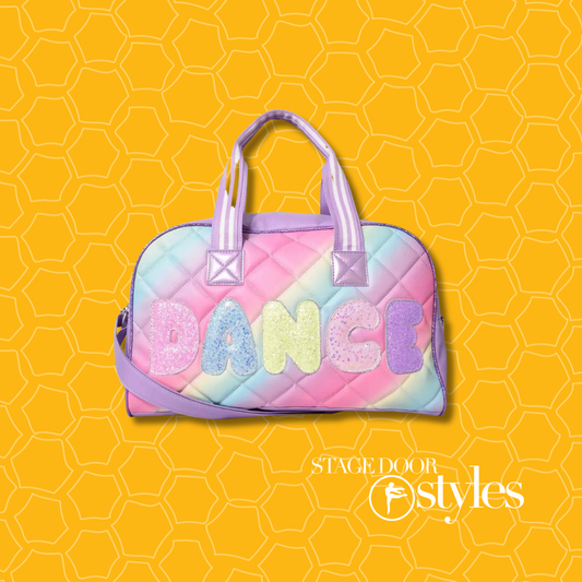 Pink Pastel Quilted Dance Bag