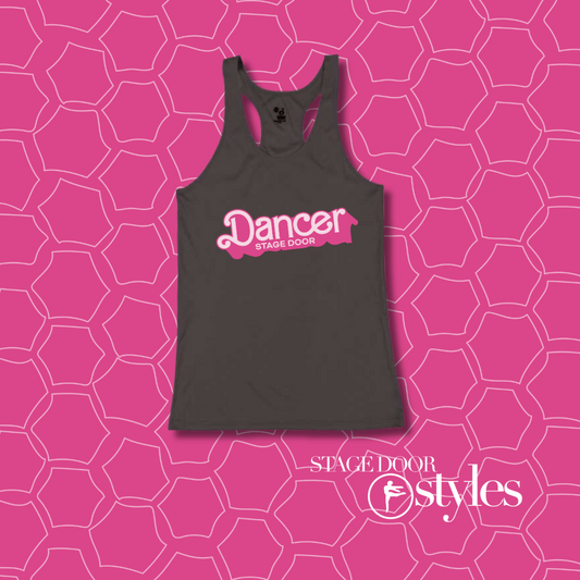 Stage Door 'Dancer' Graphite Tank Top