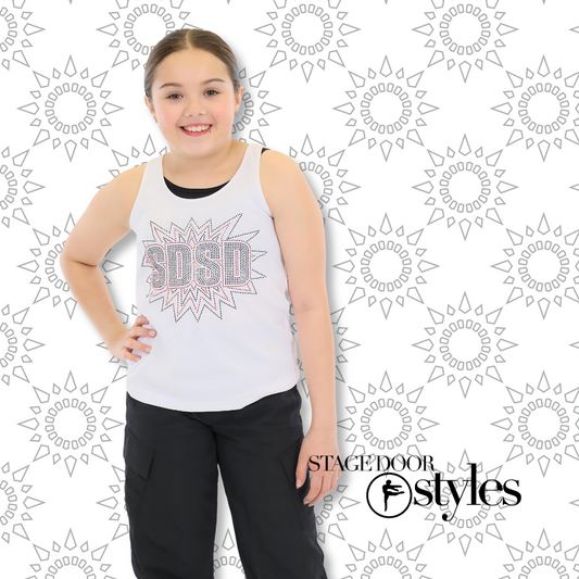 SDSD Rhinestone Tank